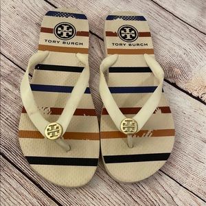 Tory Burch Flip Flops size 8